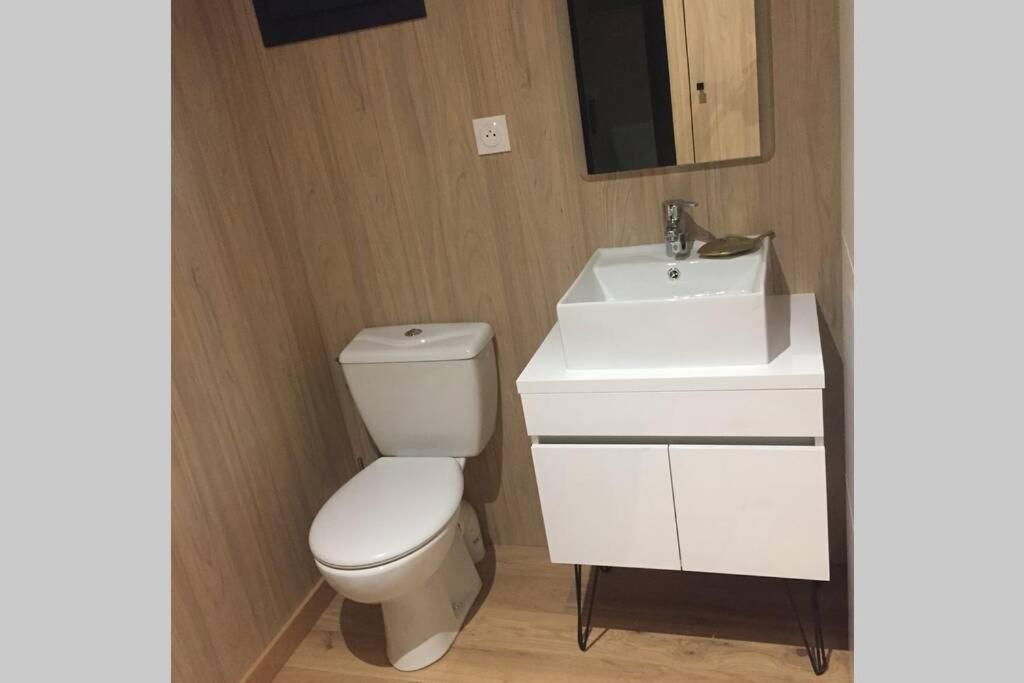 Adorable Cabane Dans Un Espace Boise Saint-Junien Ngoại thất bức ảnh
